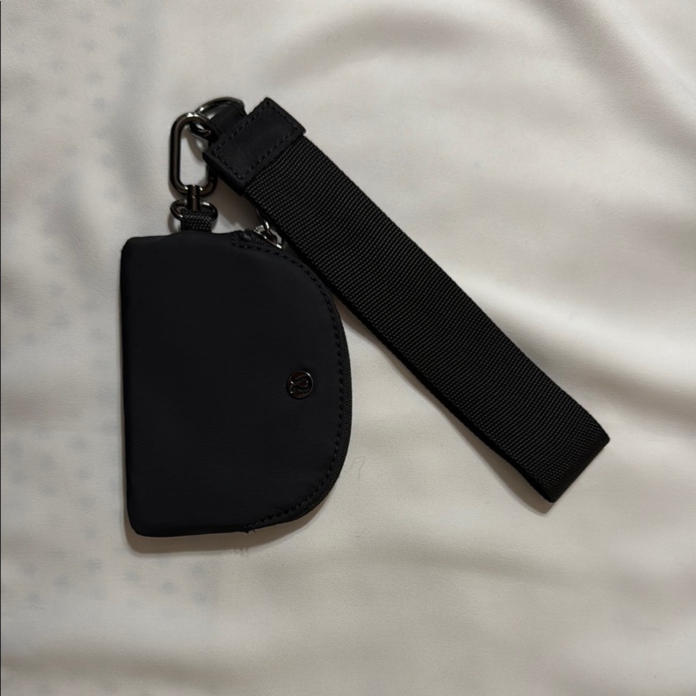 Lululemon Athletica Black Wallet Sleek Design